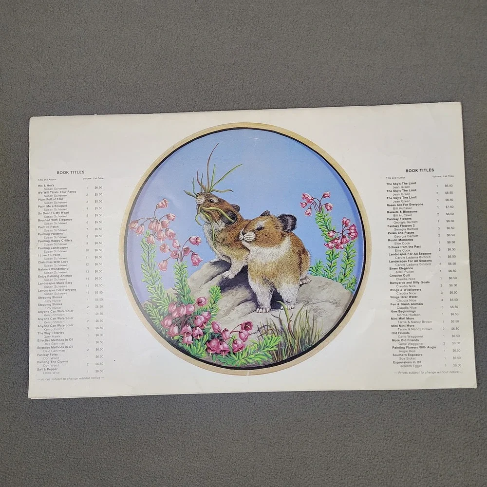 Scheewe vintage painting